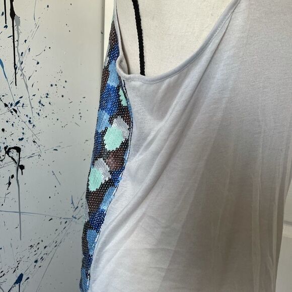 Fossil Sequin Racerback Tank, Large - Picture 7 of 13